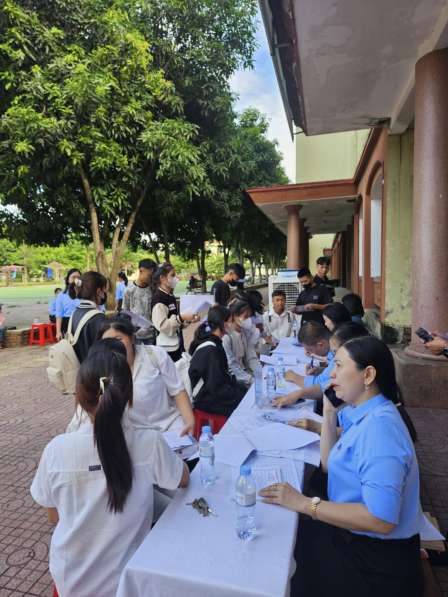 Tân sinh viên K20 và phụ huynh